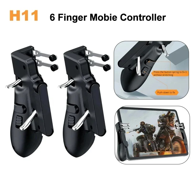 Gaming Console Ipad - H11 contrôleur Mobile PUBG objectif tir