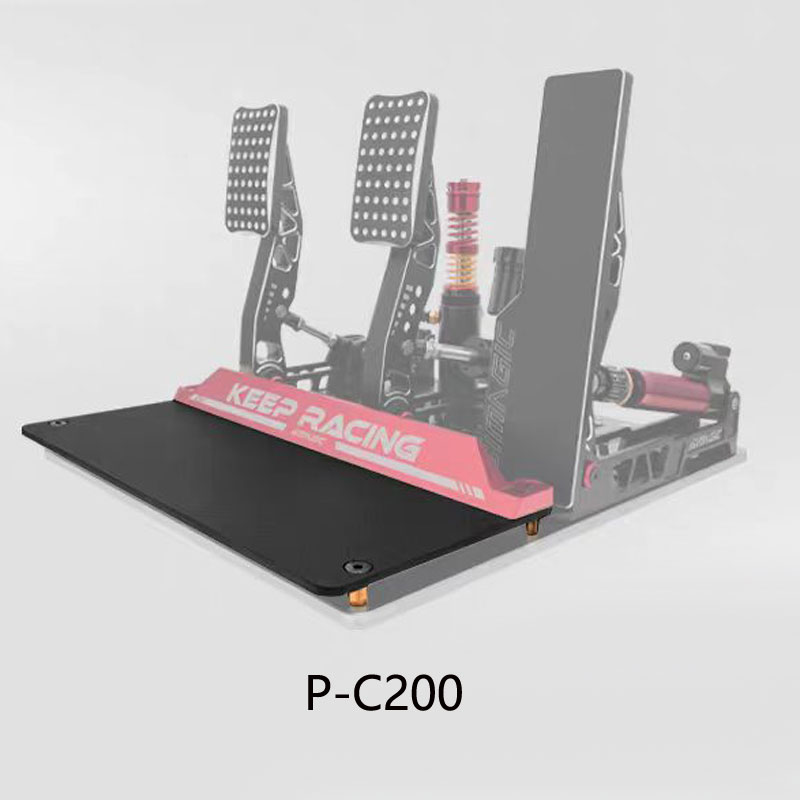 Racing Pedal Set - Rehausseur de talon en fibre de
