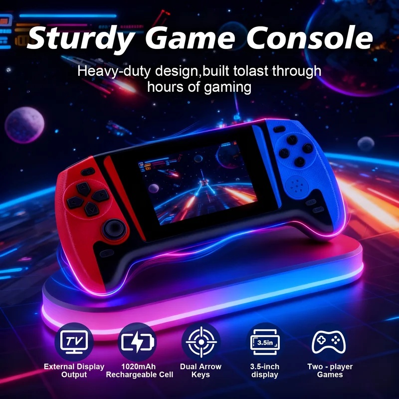 Q21 Gaming Console - Console de jeu portable classique rétro