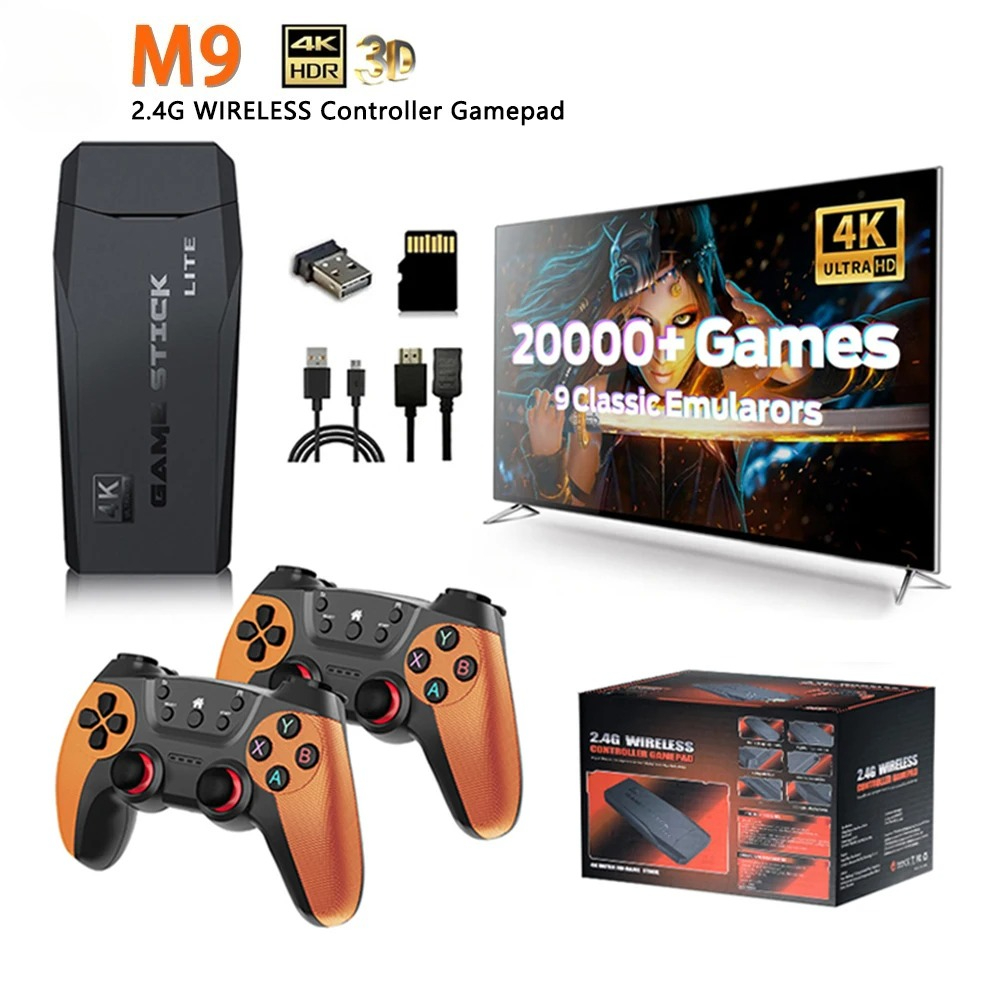 Gaming Console Gs5 - Console de jeu vidéo M9 4K