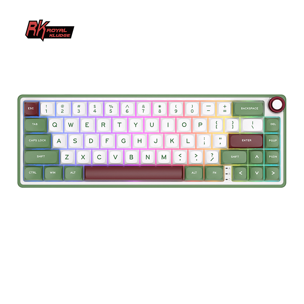 Q21 Gaming Console - Royal Kludge-Clavier de jeu mécanique filaire,