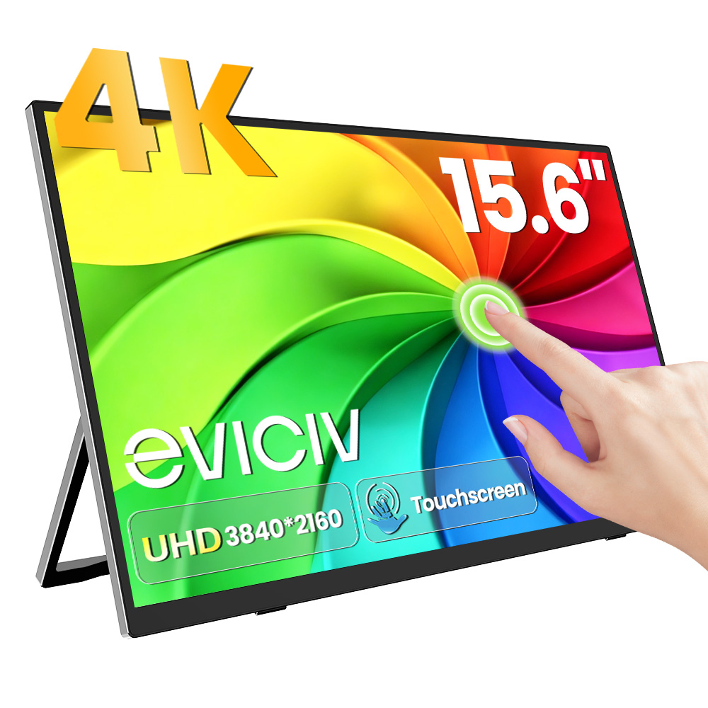 Gaming Console Portable Pc - EVICIV 4K moniteur portable écran tactile