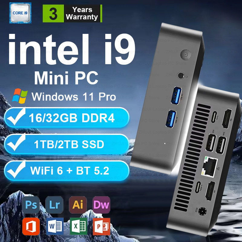 Gaming Console Portable Pc - Mini PC Windows 11 Intel Core