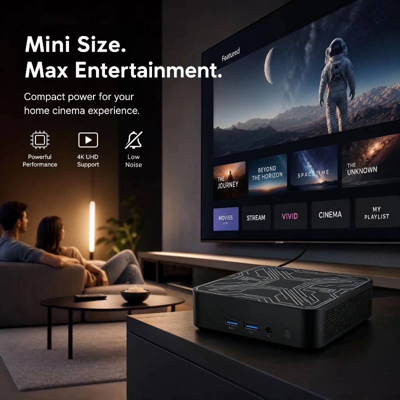 Nouveau Mini PC Portable 2026  - Gaming Console Portable Pc avis et prix
