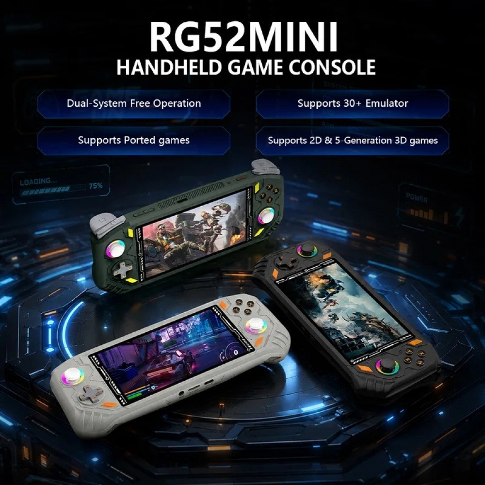 Console de jeu portable RG52 M - Q21 Gaming Console avis et prix