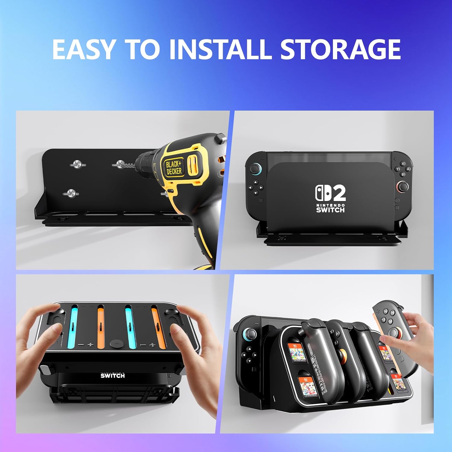 Station de chargement murale p - Gaming Console Station avis et prix
