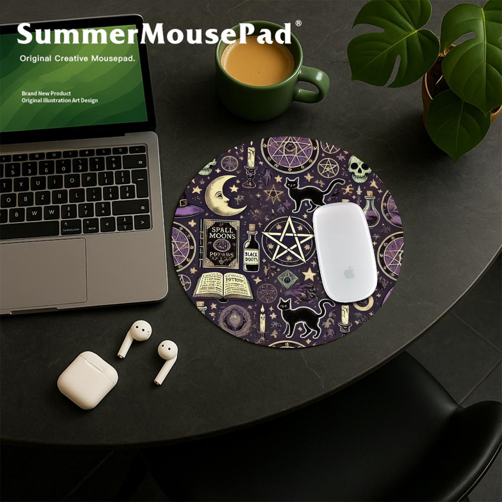 Sorcières chat lune Tarot rond - Gaming Console Portable Pc avis et prix