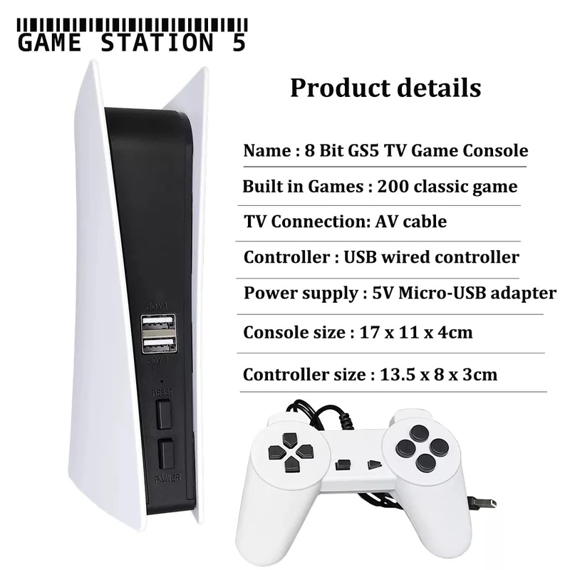 Console de jeu portable rétro  - Gaming Console Gs5 avis et prix