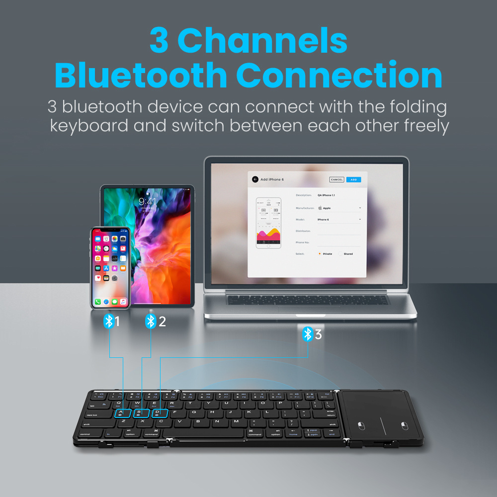 BOW – clavier pliable sans fil - Gaming Console Ipad avis et prix