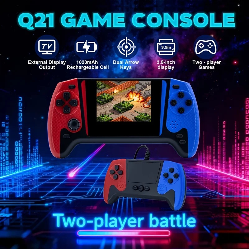 Console de jeu portable classi - Q21 Gaming Console avis et prix