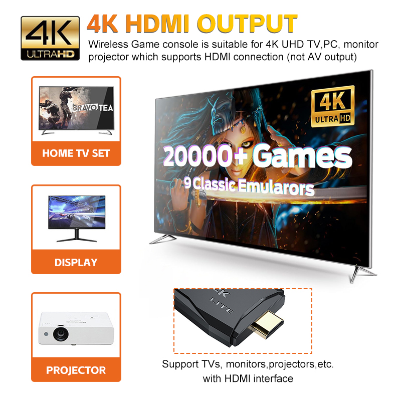 Console de jeu vidéo M9 4K 200 - Gaming Console Gs5 avis et prix