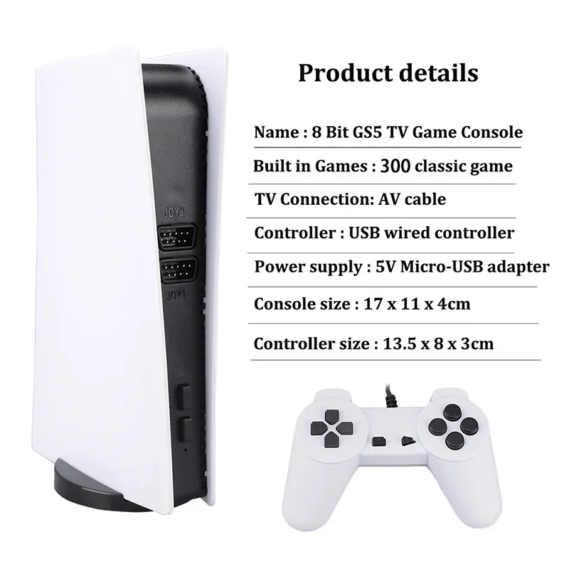 Console de jeu portable rétro  - Gaming Console Gs5 avis et prix