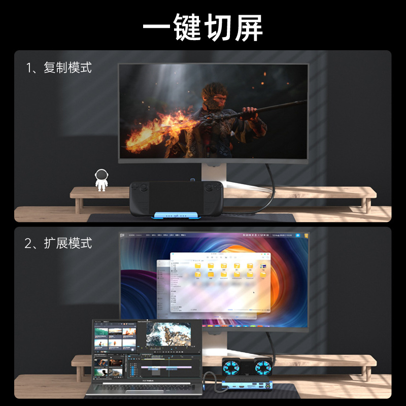 Station d'accueil de jeu à dou - Gaming Console Station avis et prix