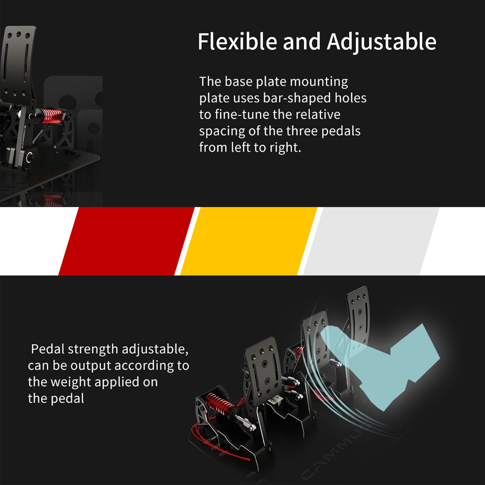Pédales de cellule de charge C - Racing Pedal Set avis et prix
