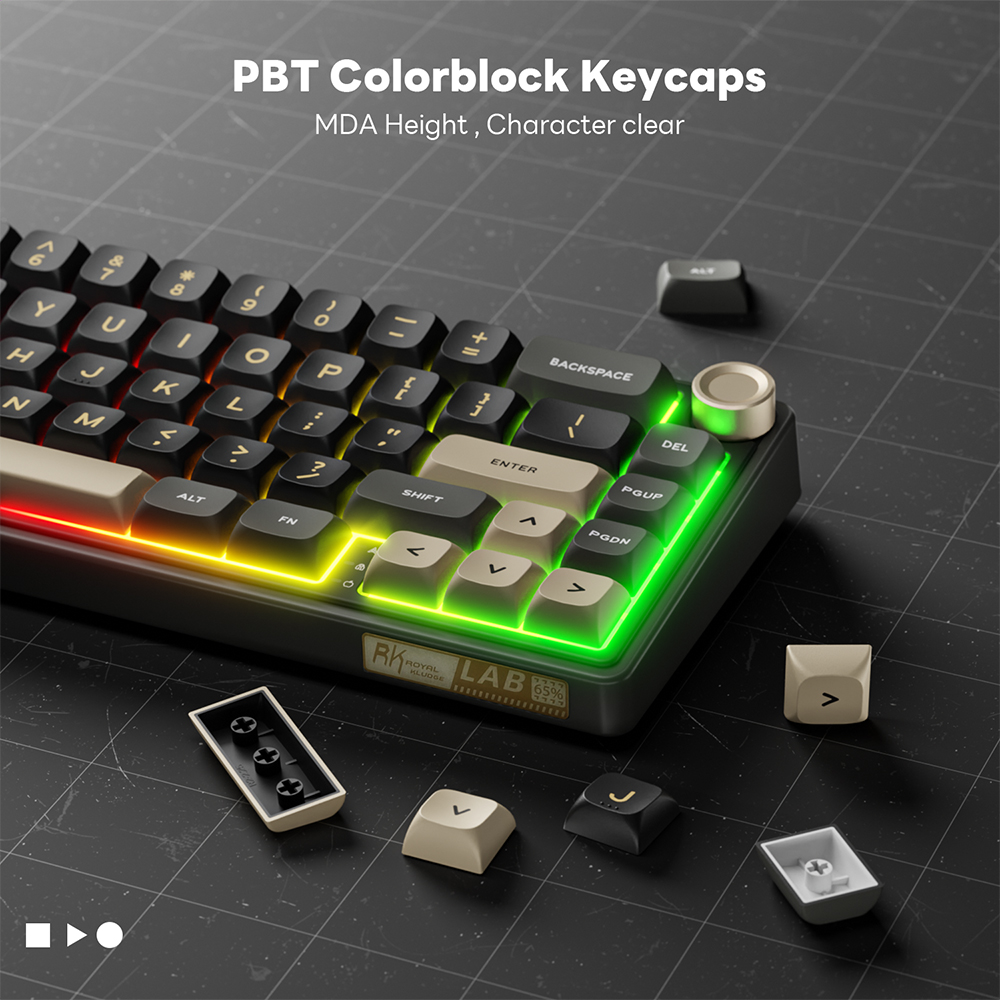 Clavier mécanique filaire RK R - Q21 Gaming Console avis et prix