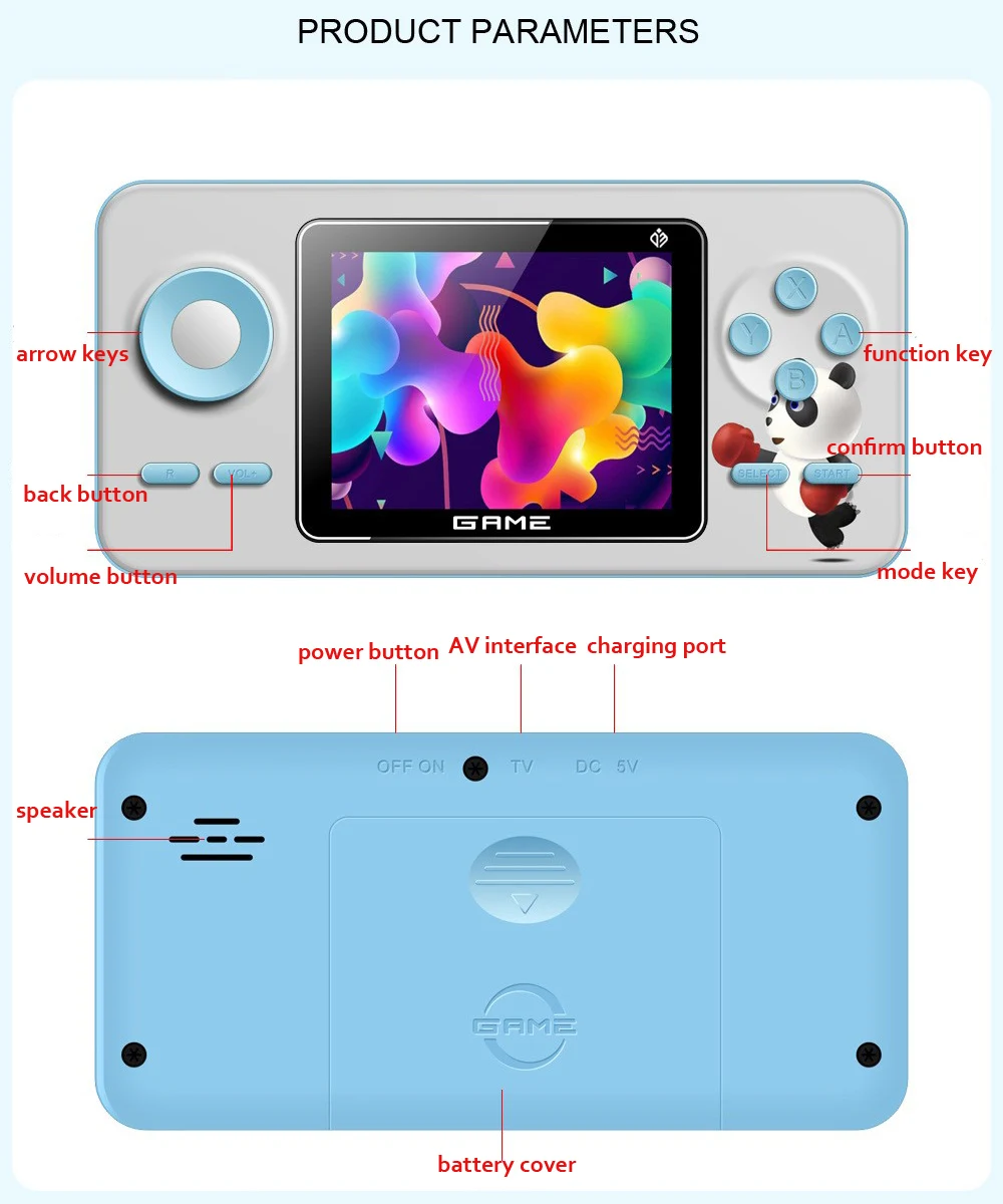 Nouvelle console de jeux vidéo - Gaming Console For 10 Year Old avis et prix
